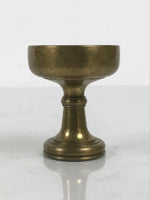 Japanese Buddhist Altar Fitting Brass Rice Offering Cup Vtg Butsugu Gold BA955-OT - Buddhist-chidorivintage.com