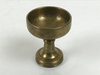 Japanese Buddhist Altar Fitting Brass Rice Offering Cup Vtg Butsugu Gold BA955-OT - Buddhist-chidorivintage.com