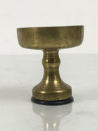 Japanese Buddhist Altar Fitting Brass Rice Offering Cup Vtg Butsugu Gold BA957-OT - Buddhist-chidorivintage.com
