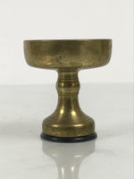Japanese Buddhist Altar Fitting Brass Rice Offering Cup Vtg Butsugu Gold BA957-OT - Buddhist-chidorivintage.com