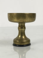 Japanese Buddhist Altar Fitting Brass Rice Offering Cup Vtg Butsugu Gold BA957-OT - Buddhist-chidorivintage.com