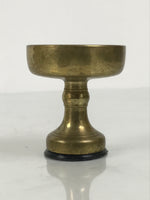 Japanese Buddhist Altar Fitting Brass Rice Offering Cup Vtg Butsugu Gold BA957-OT - Buddhist-chidorivintage.com