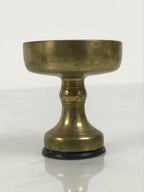 Japanese Buddhist Altar Fitting Brass Rice Offering Cup Vtg Butsugu Gold BA957-OT - Buddhist-chidorivintage.com