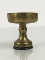 Japanese Buddhist Altar Fitting Brass Rice Offering Cup Vtg Butsugu Gold BA957-OT - Buddhist-chidorivintage.com