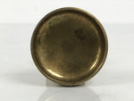 Japanese Buddhist Altar Fitting Brass Rice Offering Cup Vtg Butsugu Gold BA957-OT - Buddhist-chidorivintage.com