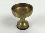 Japanese Buddhist Altar Fitting Brass Rice Offering Cup Vtg Butsugu Gold BA957-OT - Buddhist-chidorivintage.com