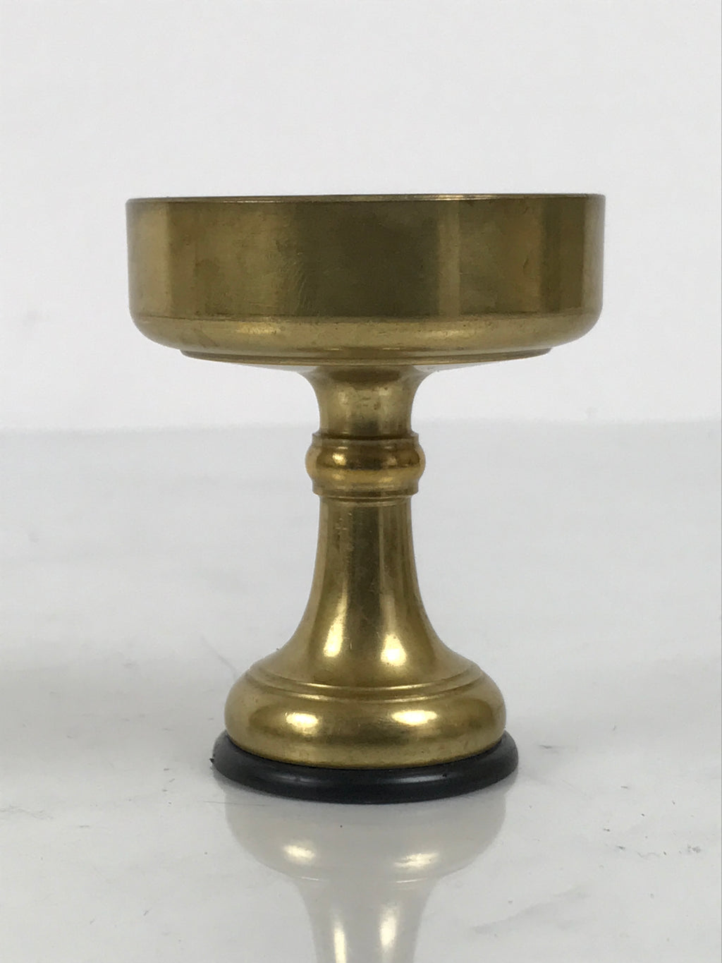 Japanese Buddhist Altar Fitting Brass Rice Offering Cup Vtg Butsugu Gold BA958-OT - Buddhist-chidorivintage.com