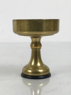 Japanese Buddhist Altar Fitting Brass Rice Offering Cup Vtg Butsugu Gold BA958-OT - Buddhist-chidorivintage.com