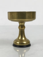 Japanese Buddhist Altar Fitting Brass Rice Offering Cup Vtg Butsugu Gold BA958-OT - Buddhist-chidorivintage.com