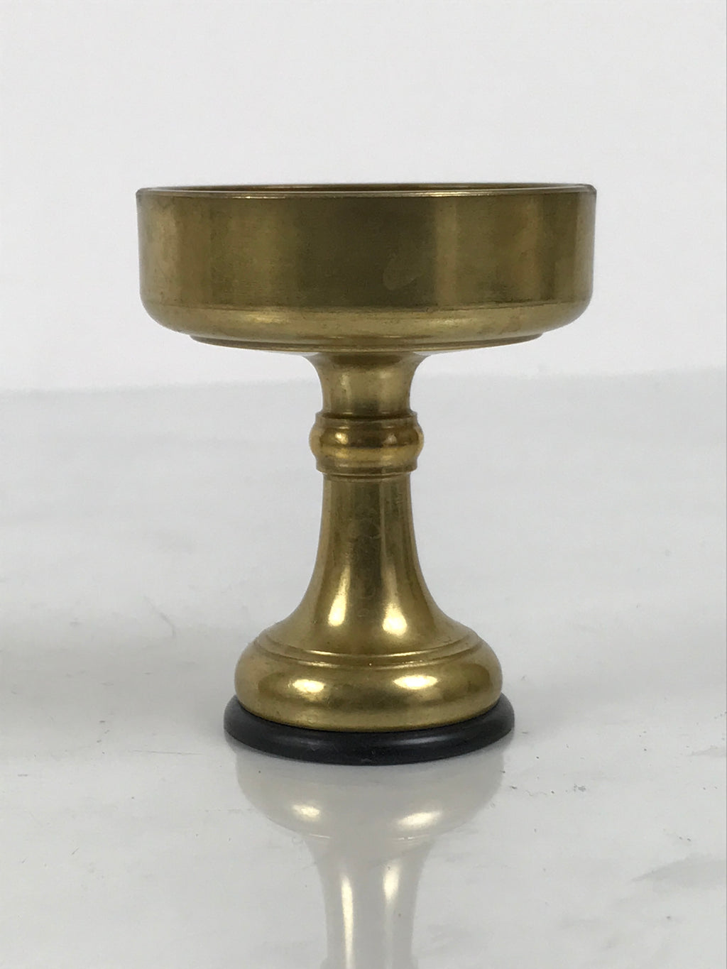 Japanese Buddhist Altar Fitting Brass Rice Offering Cup Vtg Butsugu Gold BA958-OT - Buddhist-chidorivintage.com