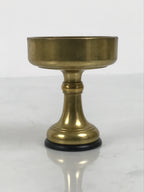Japanese Buddhist Altar Fitting Brass Rice Offering Cup Vtg Butsugu Gold BA958-OT - Buddhist-chidorivintage.com