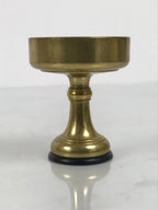 Japanese Buddhist Altar Fitting Brass Rice Offering Cup Vtg Butsugu Gold BA958-OT - Buddhist-chidorivintage.com