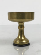 Japanese Buddhist Altar Fitting Brass Rice Offering Cup Vtg Butsugu Gold BA958-OT - Buddhist-chidorivintage.com