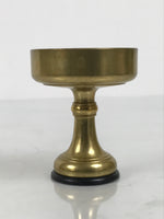 Japanese Buddhist Altar Fitting Brass Rice Offering Cup Vtg Butsugu Gold BA958-OT - Buddhist-chidorivintage.com