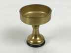 Japanese Buddhist Altar Fitting Brass Rice Offering Cup Vtg Butsugu Gold BA958-OT - Buddhist-chidorivintage.com