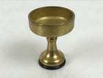 Japanese Buddhist Altar Fitting Brass Rice Offering Cup Vtg Butsugu Gold BA958-OT - Buddhist-chidorivintage.com