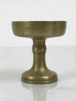 Japanese Buddhist Altar Fitting Brass Rice Offering Cup Vtg Butsugu Gold BA960-OT - Buddhist-chidorivintage.com