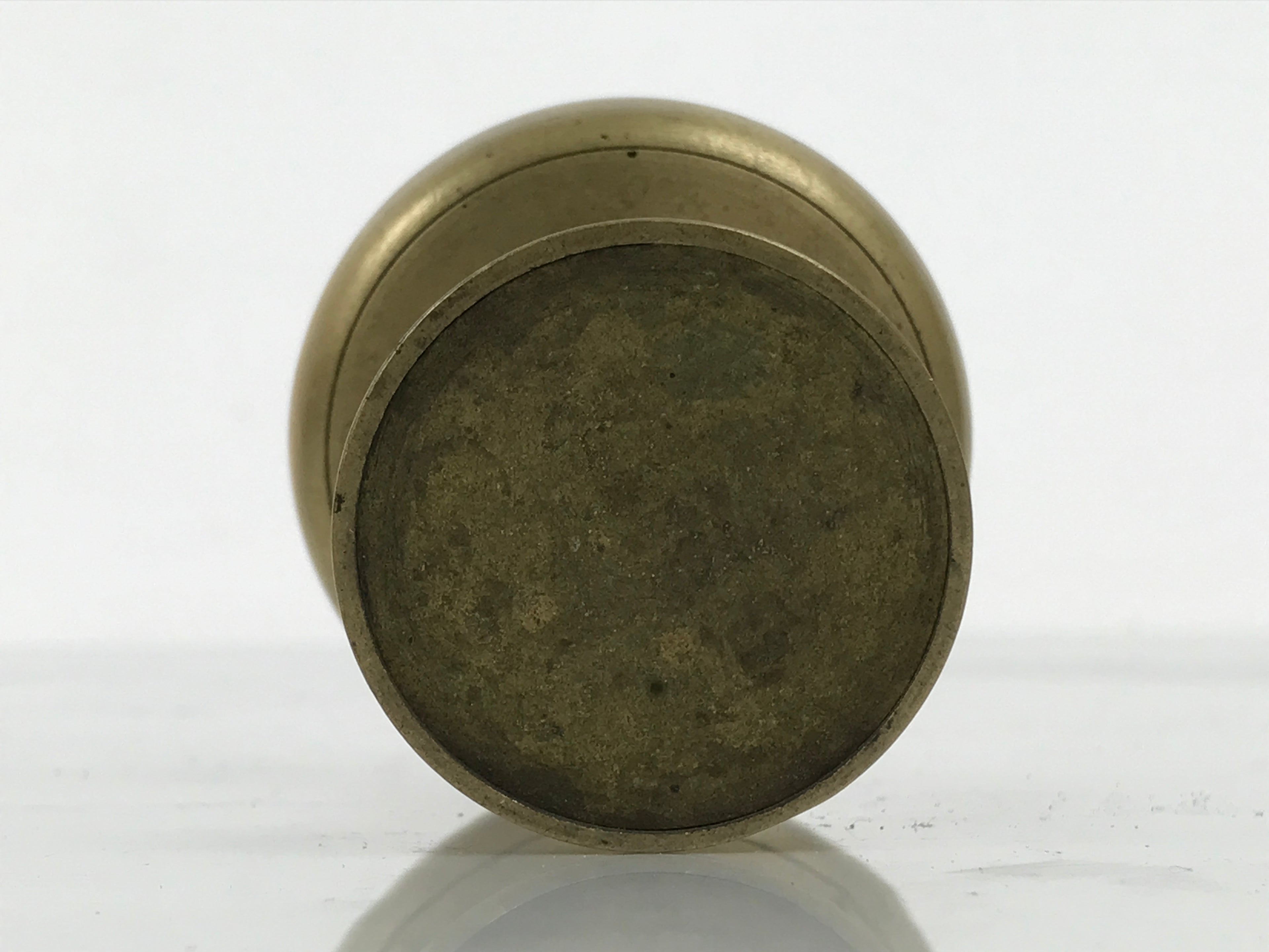 Japanese Buddhist Altar Fitting Brass Rice Offering Cup Vtg Butsugu Gold BA960-OT - Buddhist-chidorivintage.com