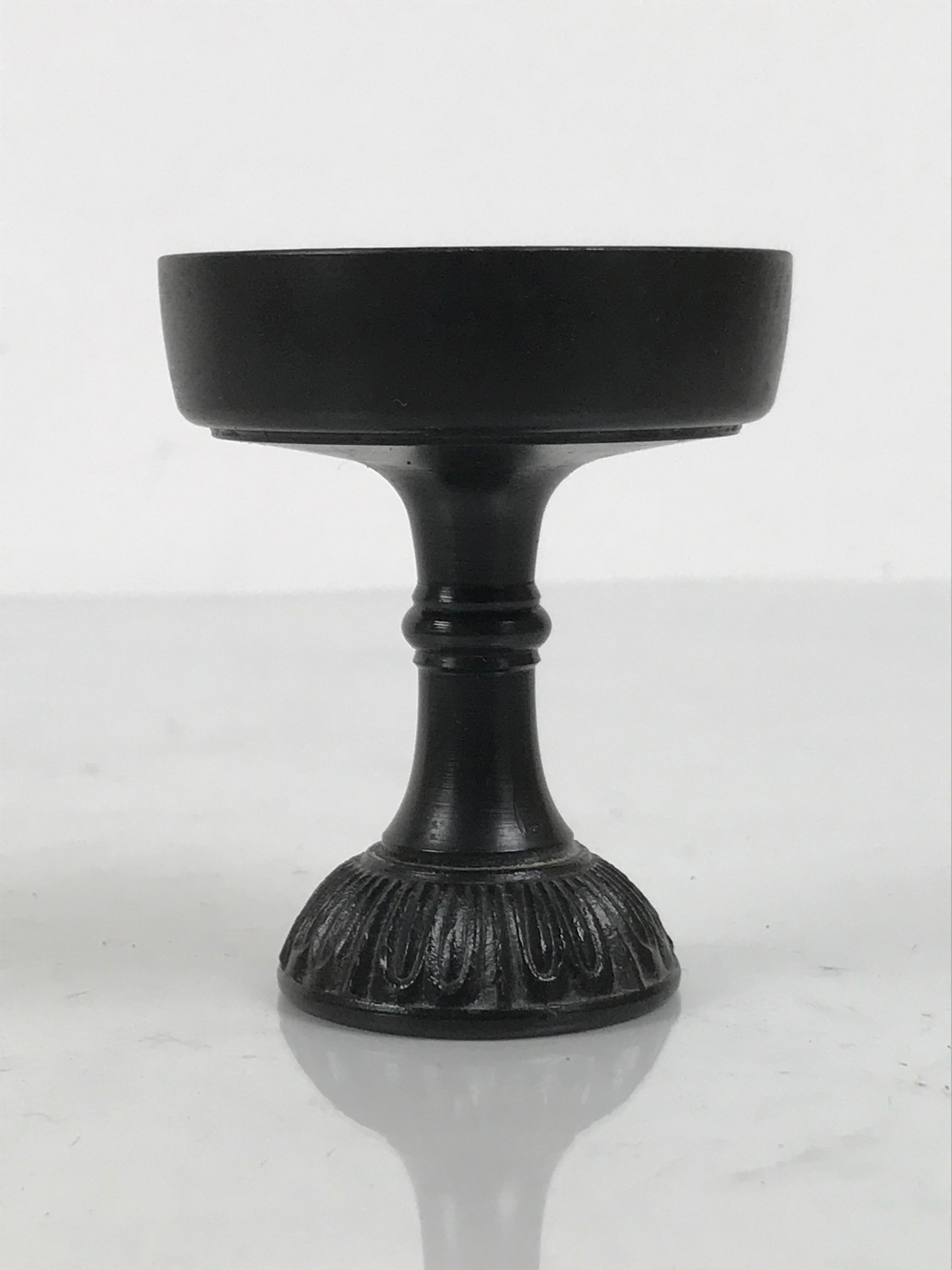 Japanese Buddhist Altar Fitting Metal Rice Offering Cup Vtg Butsugu Gold BA961-OT - Buddhist-chidorivintage.com