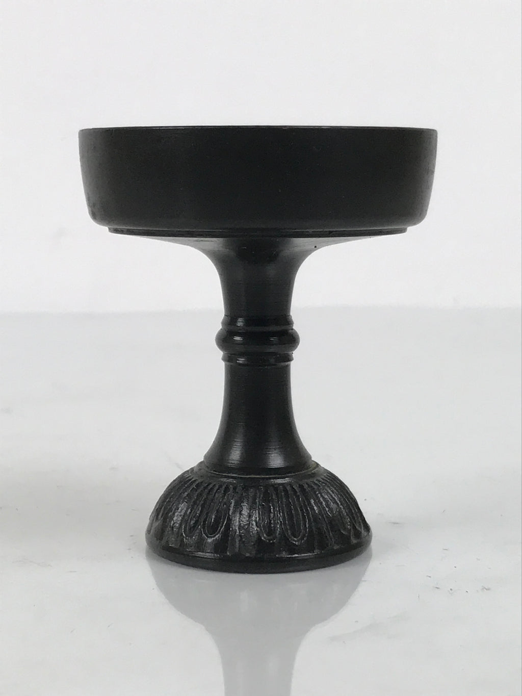 Japanese Buddhist Altar Fitting Metal Rice Offering Cup Vtg Butsugu Gold BA961-OT - Buddhist-chidorivintage.com