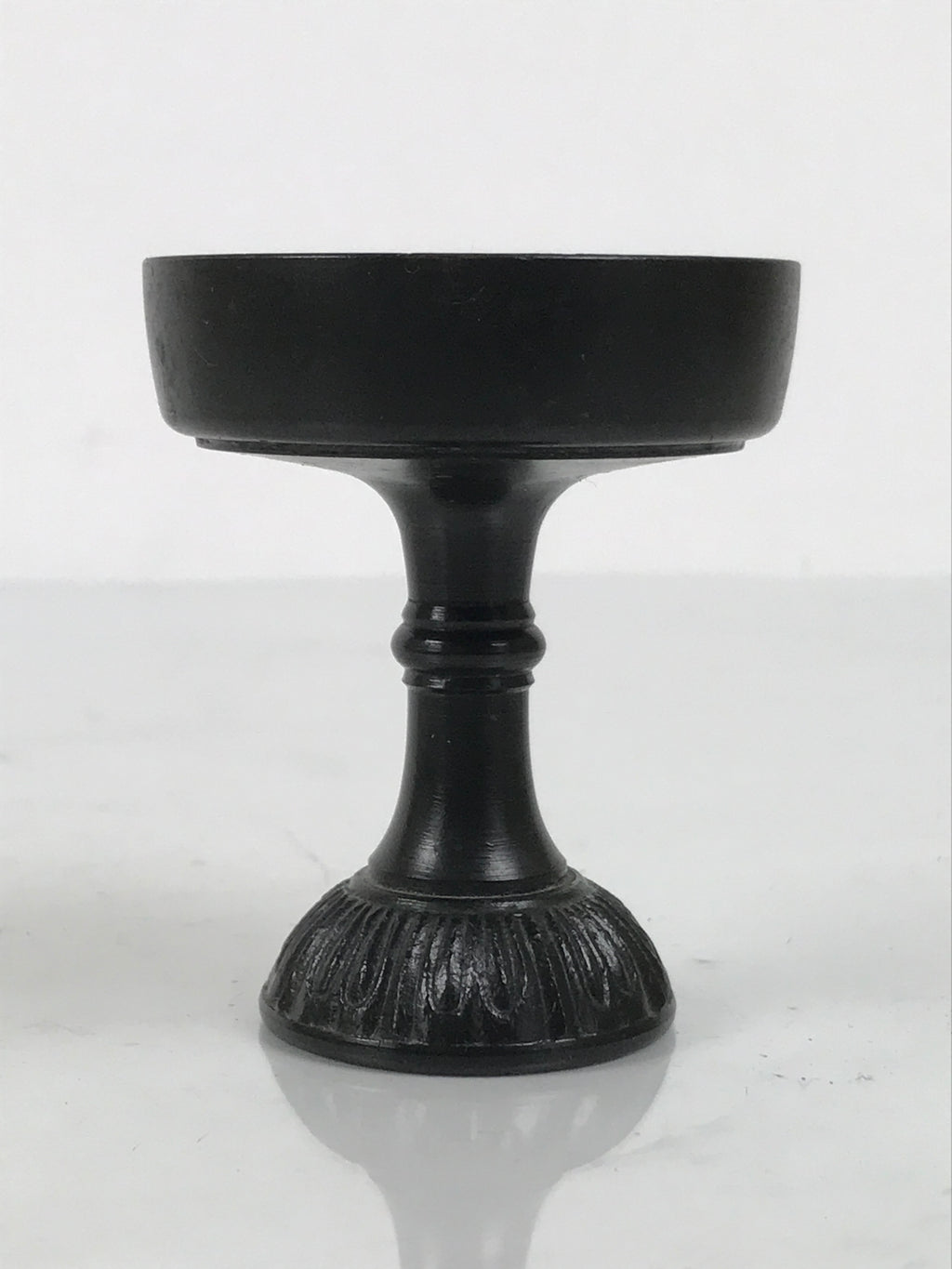 Japanese Buddhist Altar Fitting Metal Rice Offering Cup Vtg Butsugu Gold BA961-OT - Buddhist-chidorivintage.com