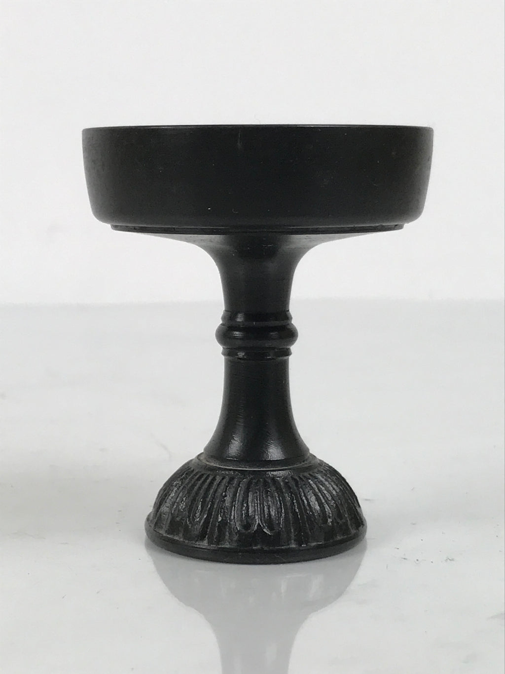 Japanese Buddhist Altar Fitting Metal Rice Offering Cup Vtg Butsugu Gold BA961-OT - Buddhist-chidorivintage.com