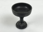 Japanese Buddhist Altar Fitting Metal Rice Offering Cup Vtg Butsugu Gold BA961-OT - Buddhist-chidorivintage.com