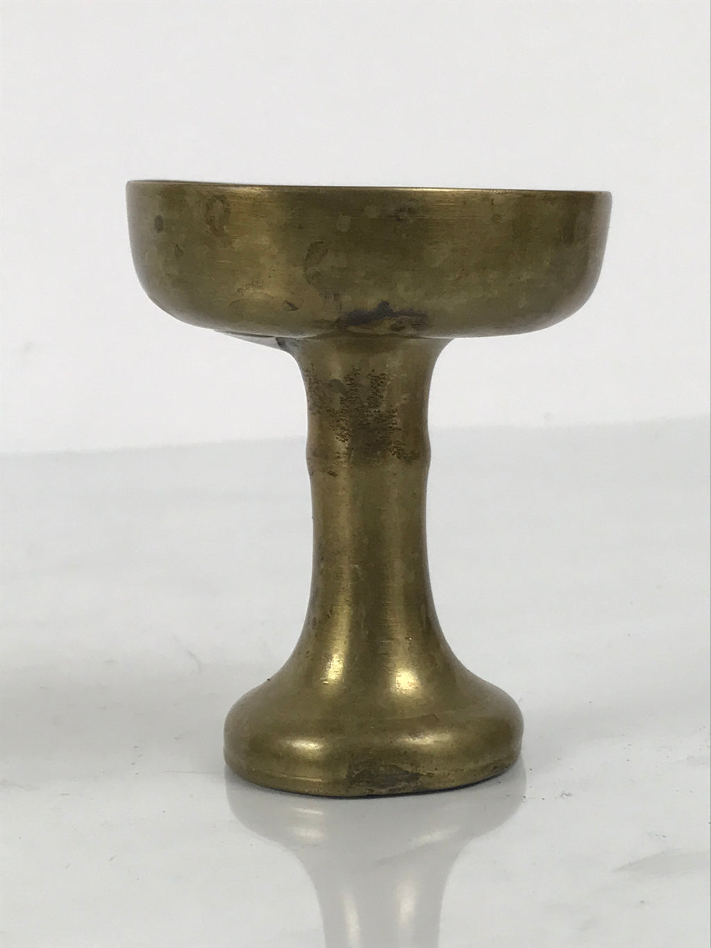 Japanese Buddhist Altar Fitting Brass Rice Offering Cup Vtg Butsugu Gold BA962-OT - Buddhist-chidorivintage.com