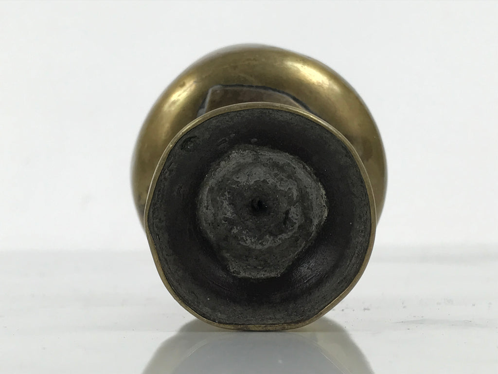 Japanese Buddhist Altar Fitting Brass Rice Offering Cup Vtg Butsugu Gold BA962-OT - Buddhist-chidorivintage.com