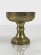 Japanese Buddhist Altar Fitting Brass Rice Offering Cup Vtg Butsugu Gold BA963-OT - Buddhist-chidorivintage.com