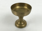 Japanese Buddhist Altar Fitting Brass Rice Offering Cup Vtg Butsugu Gold BA964-OT - Buddhist-chidorivintage.com