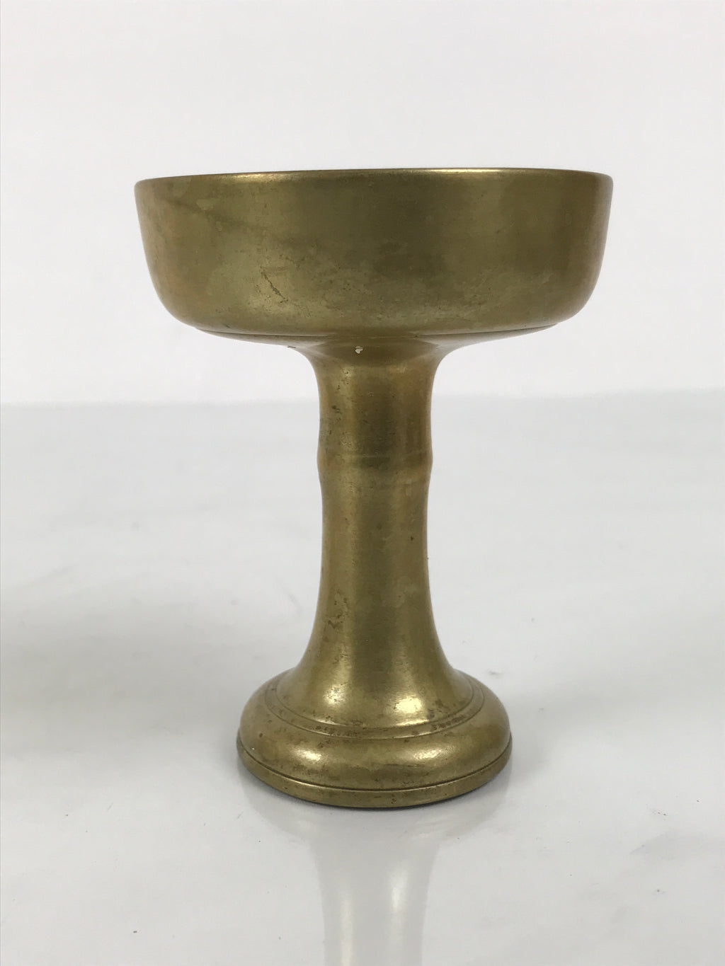Japanese Buddhist Altar Fitting Brass Rice Offering Cup Vtg Butsugu Gold BA965-OT - Buddhist-chidorivintage.com
