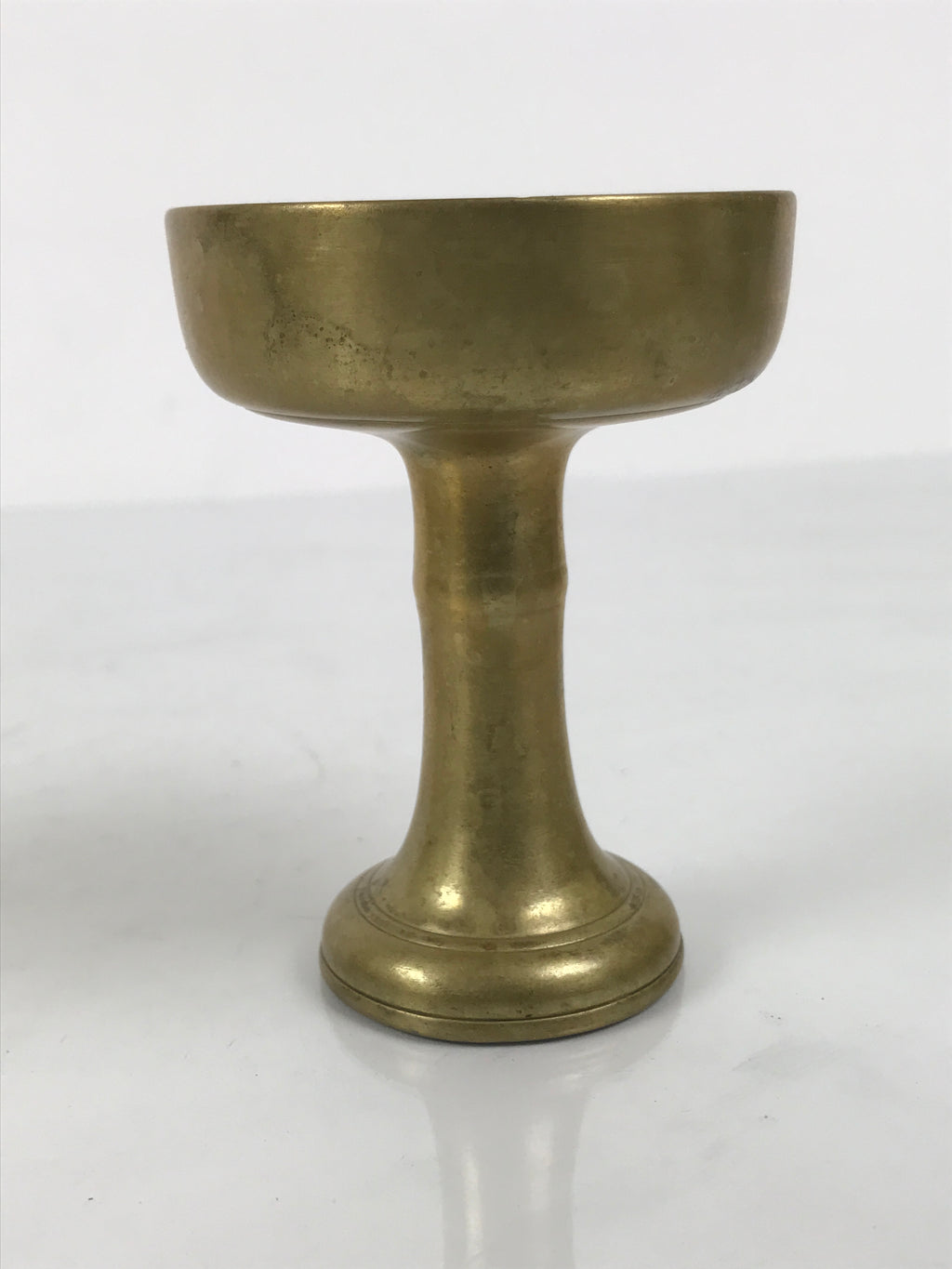 Japanese Buddhist Altar Fitting Brass Rice Offering Cup Vtg Butsugu Gold BA965-OT - Buddhist-chidorivintage.com