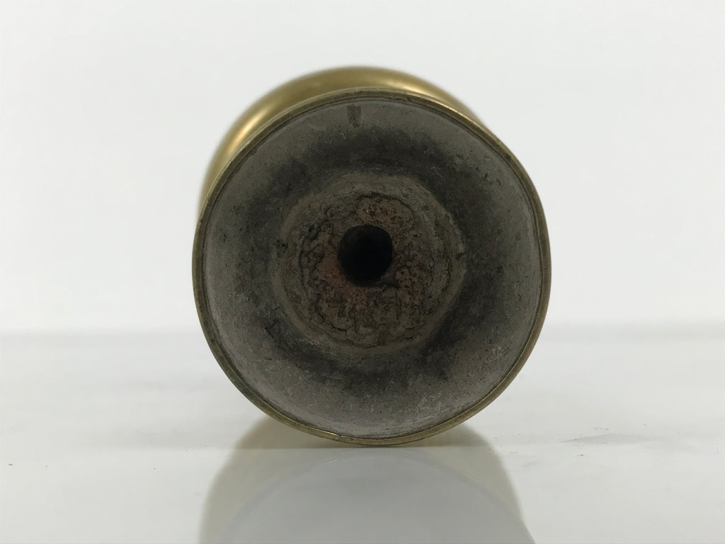 Japanese Buddhist Altar Fitting Brass Rice Offering Cup Vtg Butsugu Gold BA965-OT - Buddhist-chidorivintage.com