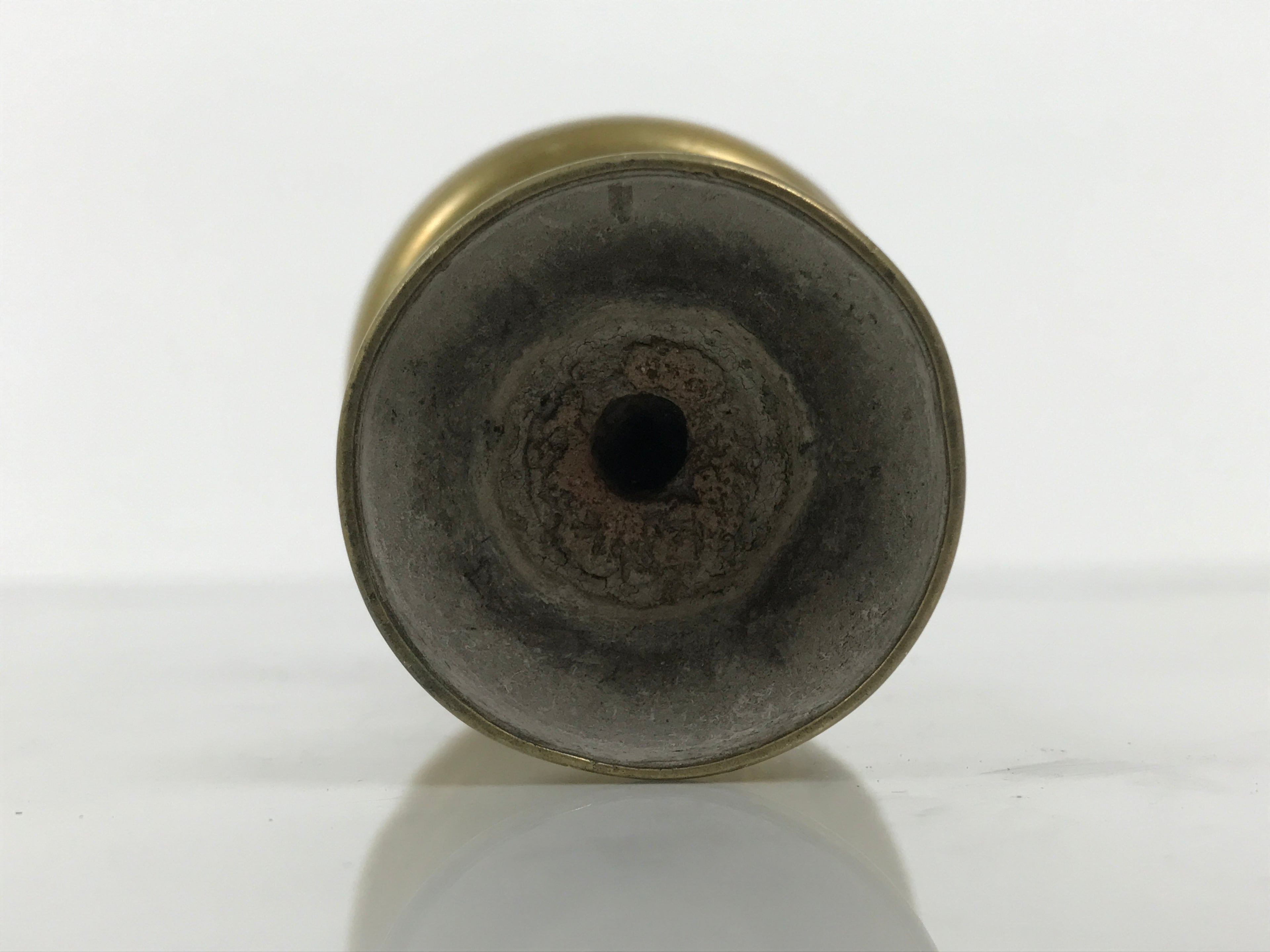 Japanese Buddhist Altar Fitting Brass Rice Offering Cup Vtg Butsugu Gold BA965-OT - Buddhist-chidorivintage.com