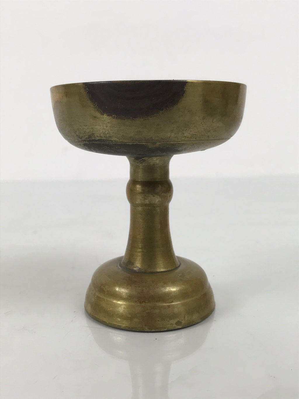 Japanese Buddhist Altar Fitting Brass Rice Offering Cup Vtg Butsugu Gold BA966-OT - Buddhist-chidorivintage.com