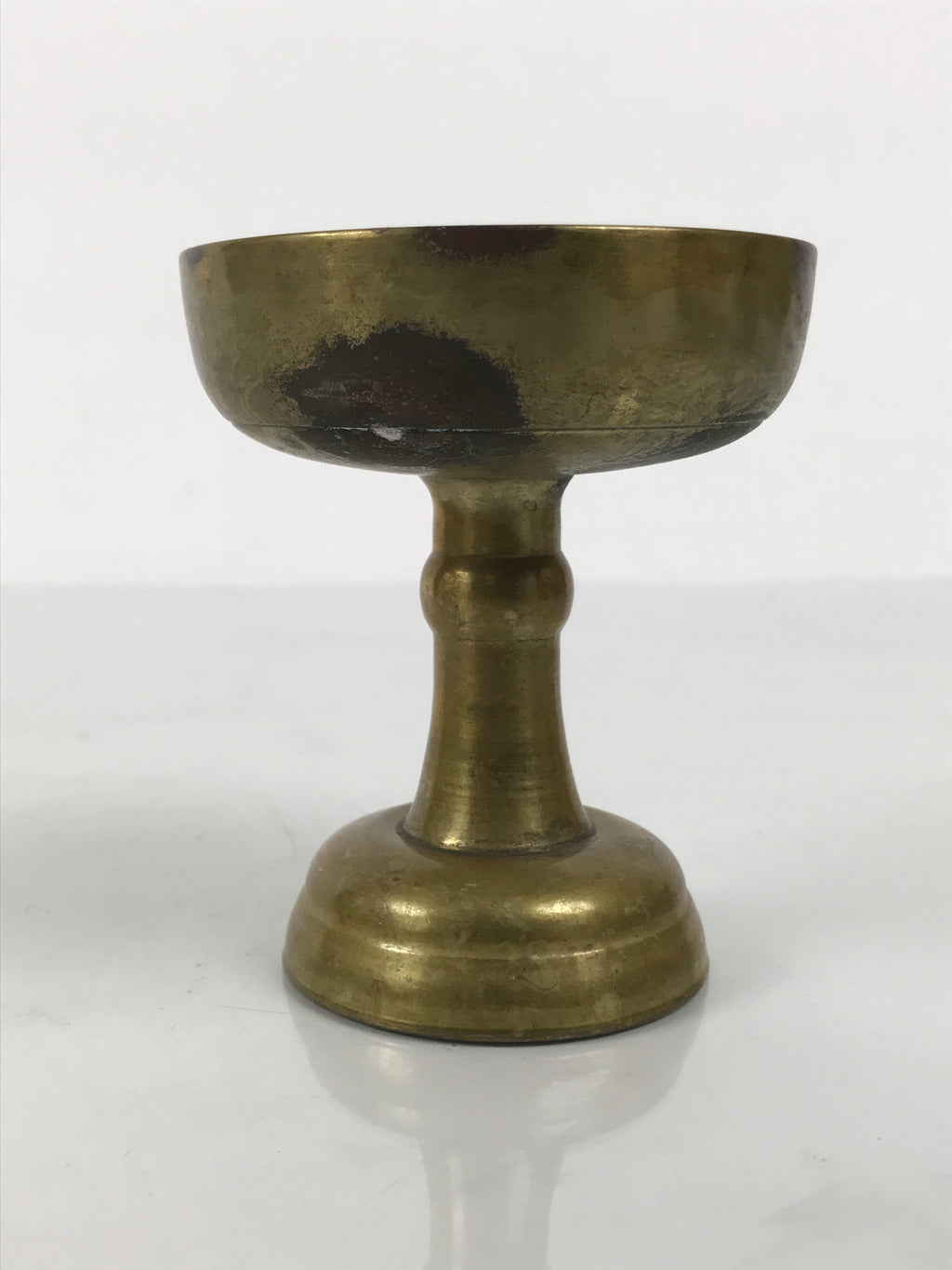 Japanese Buddhist Altar Fitting Brass Rice Offering Cup Vtg Butsugu Gold BA966-OT - Buddhist-chidorivintage.com
