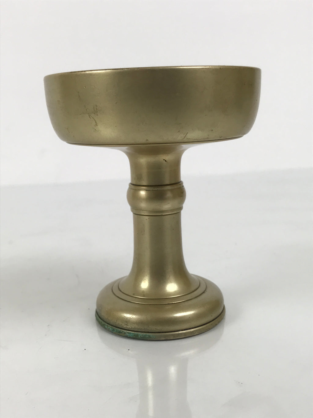 Japanese Buddhist Altar Fitting Brass Rice Offering Cup Vtg Butsugu Gold BA967-OT - Buddhist-chidorivintage.com