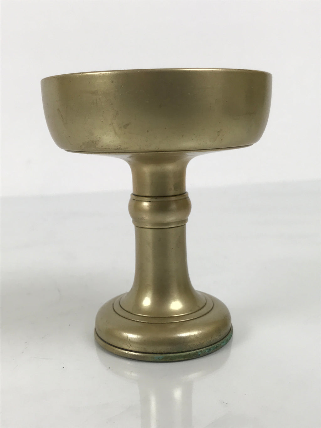 Japanese Buddhist Altar Fitting Brass Rice Offering Cup Vtg Butsugu Gold BA967-OT - Buddhist-chidorivintage.com