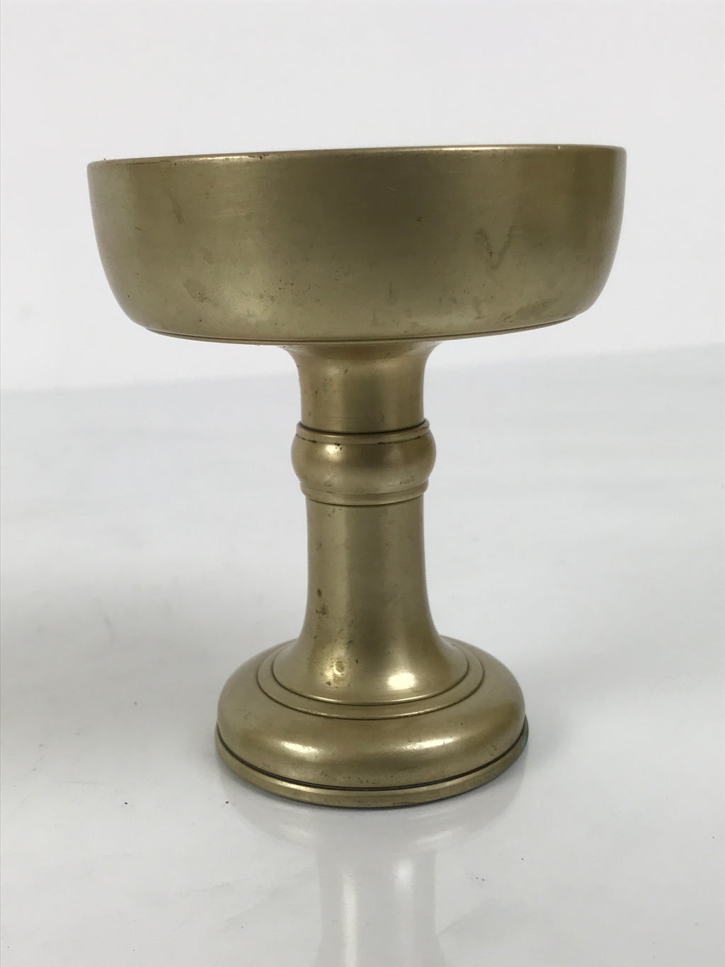 Japanese Buddhist Altar Fitting Brass Rice Offering Cup Vtg Butsugu Gold BA967-OT - Buddhist-chidorivintage.com