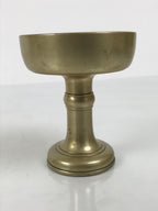 Japanese Buddhist Altar Fitting Brass Rice Offering Cup Vtg Butsugu Gold BA967-OT - Buddhist-chidorivintage.com