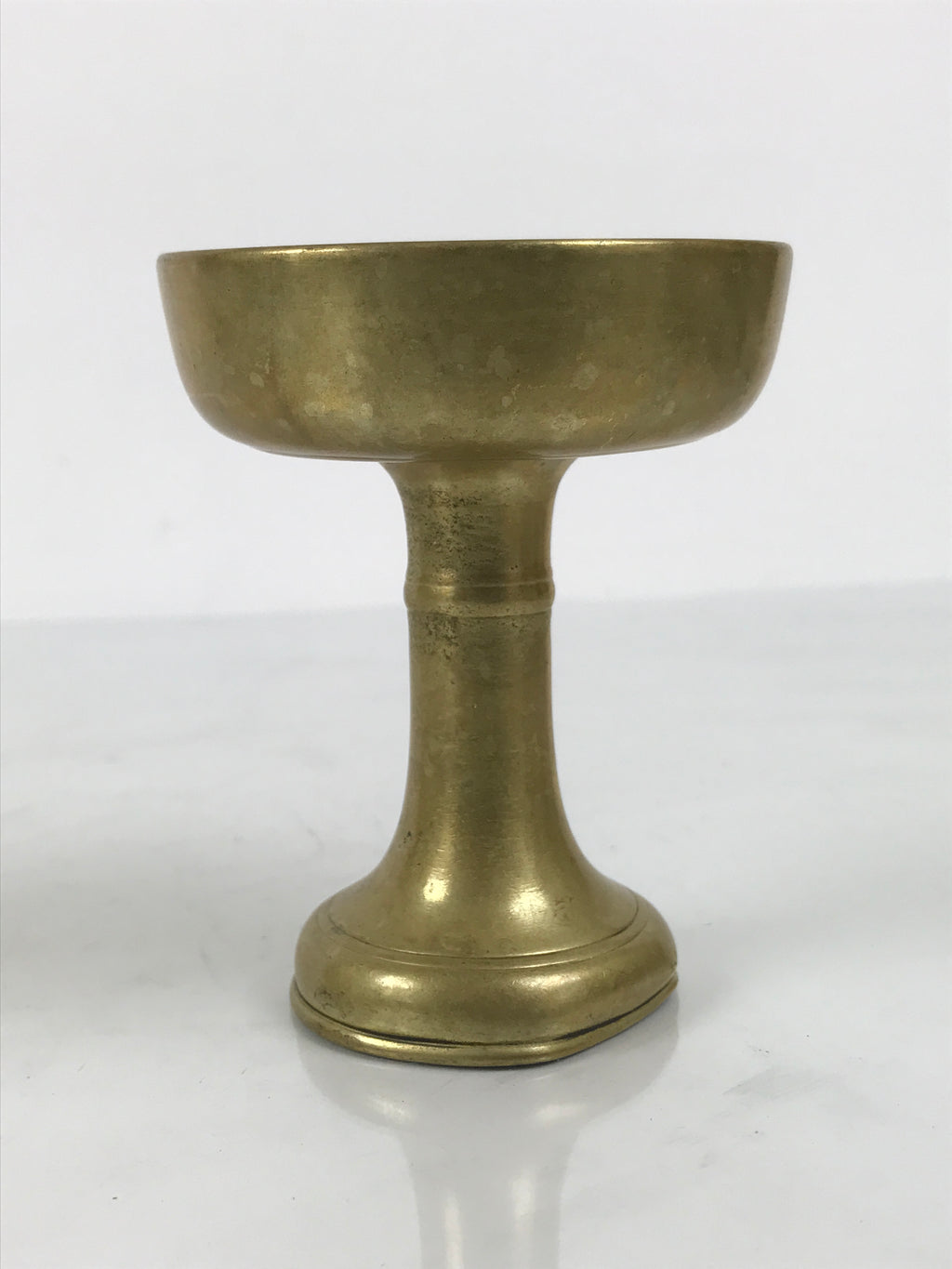 Japanese Buddhist Altar Fitting Brass Rice Offering Cup Vtg Butsugu Gold BA968-OT - Buddhist-chidorivintage.com