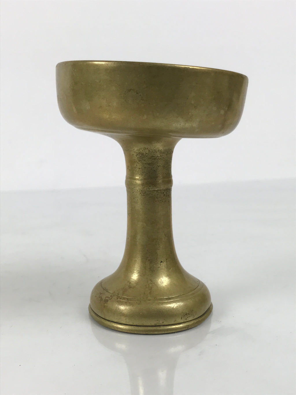 Japanese Buddhist Altar Fitting Brass Rice Offering Cup Vtg Butsugu Gold BA968-OT - Buddhist-chidorivintage.com