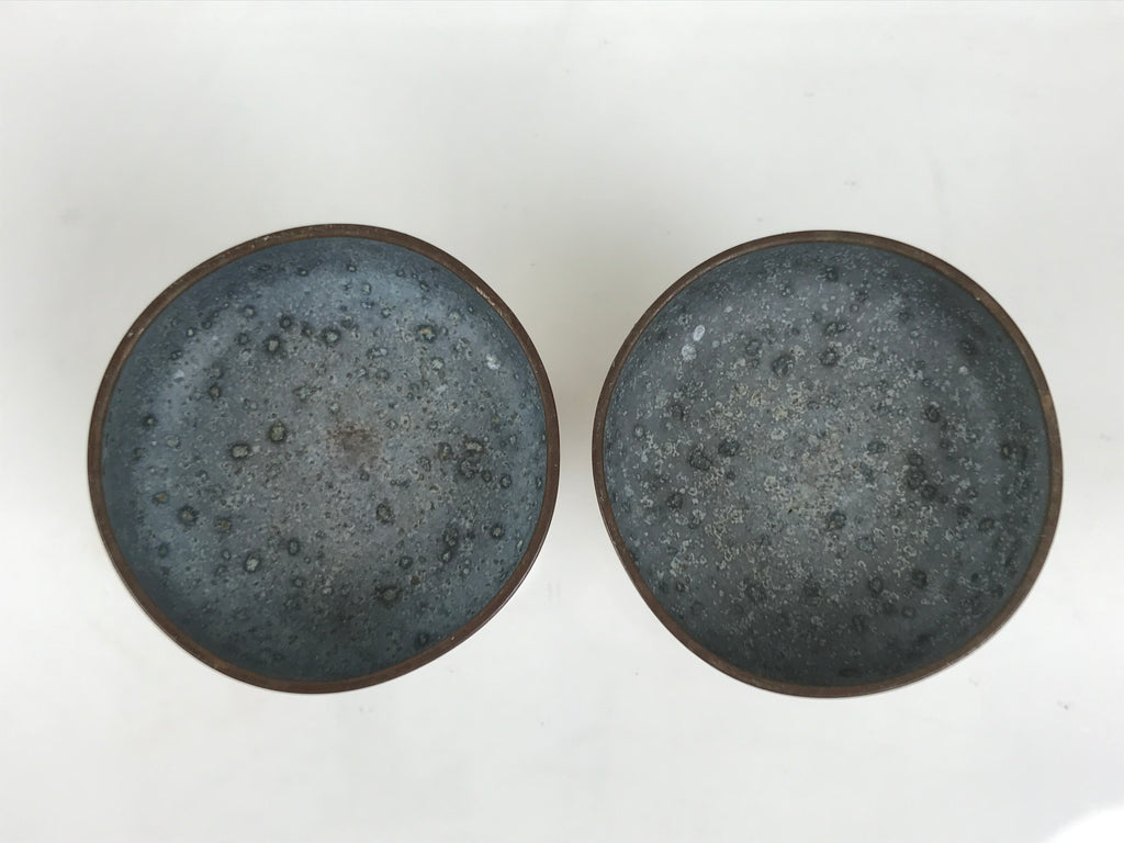 Japanese Buddhist Altar Fitting Brass Rice Offering Cups Butsugu 2pcs Gold BA972-OT - Buddhist-chidorivintage.com
