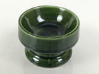 Japanese Buddhist Altar Fitting Porcelain Candle Stand Vtg Shokudai Green BA977-OT - Buddhist-chidorivintage.com