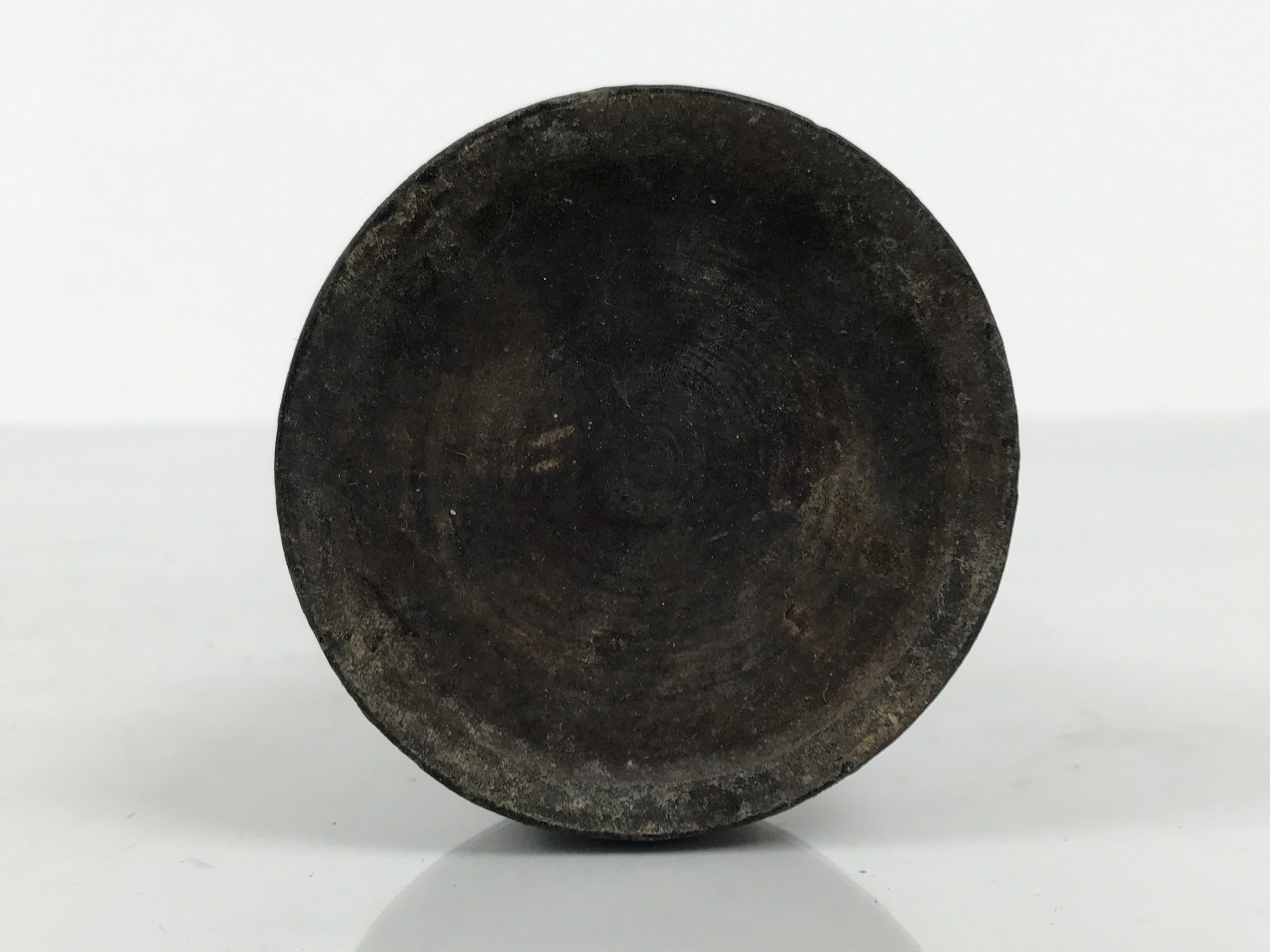 Japanese Buddhist Altar Fitting Lacquered Wood Candle Stand Vtg Shokudai BA941-OT - Buddhist-chidorivintage.com