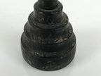 Japanese Buddhist Altar Fitting Lacquered Wood Candle Stand Vtg Shokudai BA941-OT - Buddhist-chidorivintage.com