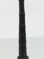 Japanese Buddhist Altar Fitting Lacquered Wood Candle Stand Vtg Shokudai BA941-OT - Buddhist-chidorivintage.com