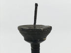Japanese Buddhist Altar Fitting Lacquered Wood Candle Stand Vtg Shokudai BA941-OT - Buddhist-chidorivintage.com