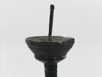 Japanese Buddhist Altar Fitting Lacquered Wood Candle Stand Vtg Shokudai BA941-OT - Buddhist-chidorivintage.com